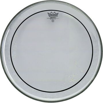Remo 24 inç Pinstripe Clear Kick Derisi