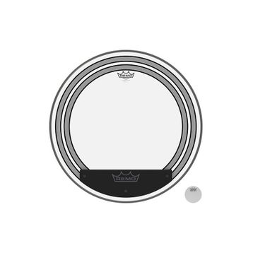 Remo Ambassador 20 İnç Coated Kick Derisi