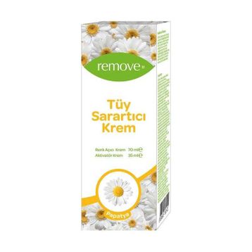Remove 70 ml + 35 ml Papatya Tüy Sarartıcı Krem