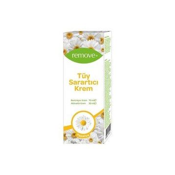 Remove 70 ml + 35 ml Papatya Tüy Sarartıcı Krem