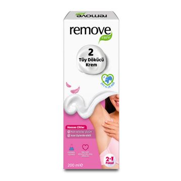 Remove Hassas Ciltler 2x100 ml Tüy Dökücü Krem