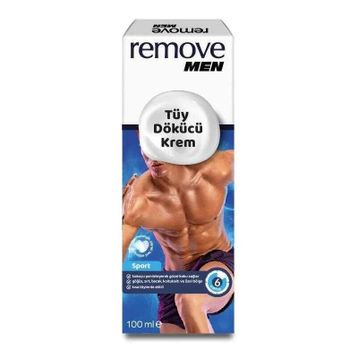 Remove Men Sport 100 ml Tüy Dökücü Krem
