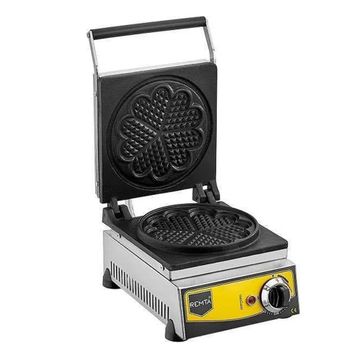 Remta 21 cm Çiçek Desen Waffle Makinesi