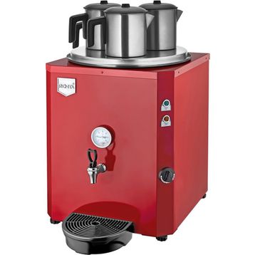 Remta 3 Demlikli Jumbo 40 lt Kırmızı Çay Makinesi