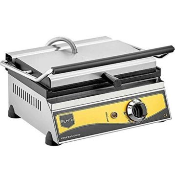 Remta R71 1200 W 12 Adet Pişirme Kapasiteli Teflon Çıkarılabilir Plakalı Izgara ve Tost Makinesi