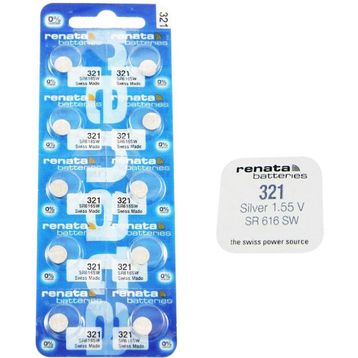 Renata Sr-721-362 10'lu Paket Pil