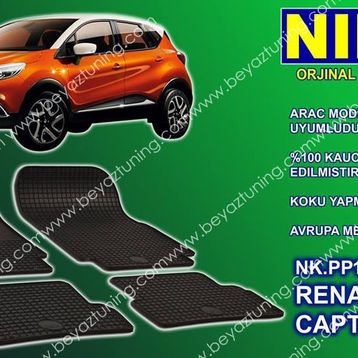 Renault Captur 2013 Sonrası Paspas