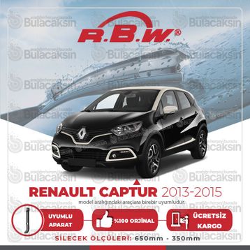 Renault Captur RBW 2013-2015 Muz Silecek Takımı