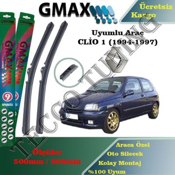 Renault Clio 1 1994-1997 Silecek Takımı