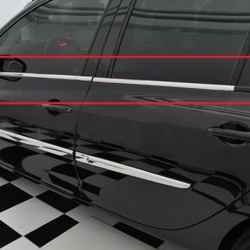 Renault Clio 3 Symbol 2009 2013 4 Parça Krom Cam Çıtası