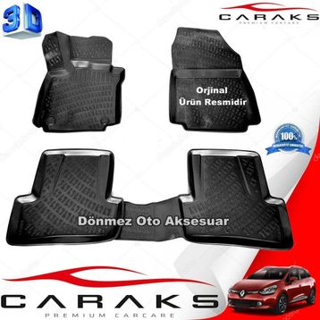 Renault Clio 3D Havuzlu Paspas Takımı