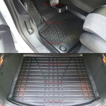 Renault Clio 3D Havuzlu Universal Oto Paspas