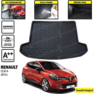 Renault Clio 4 2012 Sonrası Bagaj Havuzu