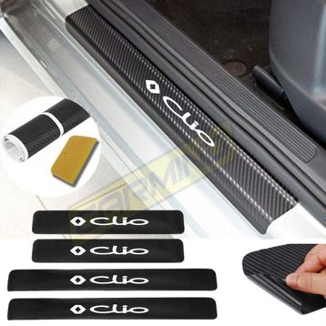 Renault Clio 4 Adet Karbon Kapı Eşiği Sticker
