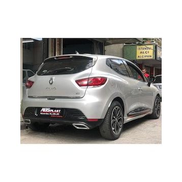Renault Clio 4 Çift Egzoz Görünümlü Difüzör