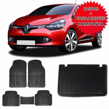 Renault Clio 4 Hatchback 3D Bagaj Havuzu