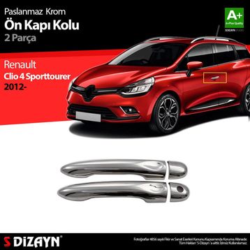 Renault Clio 4 Sporttourer 2 Kapı 2012 Üzeri Krom Kapı Kolu