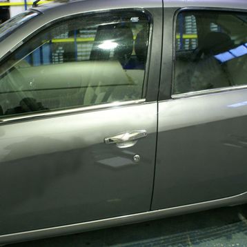 Renault Clio Symbol 2009-2012 4 Parça Paslanmaz Çelik Cam Çıtası