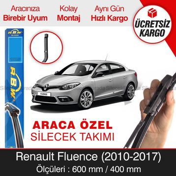 Renault Fluence 2010-2017 Muz Silecek Takımı