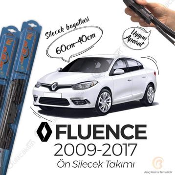Renault Fluence 2010-2017 Silecek Takımı