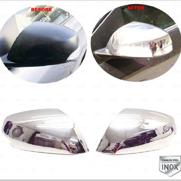 Renault Fluence 2010 Üzeri 2 Prç Krom Ayna Kapağı