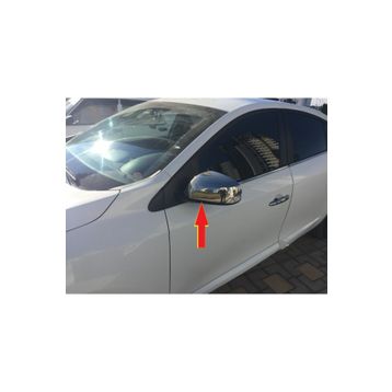 Renault Fluence 2010 Üzeri 2 Prç Krom Ayna Kapağı
