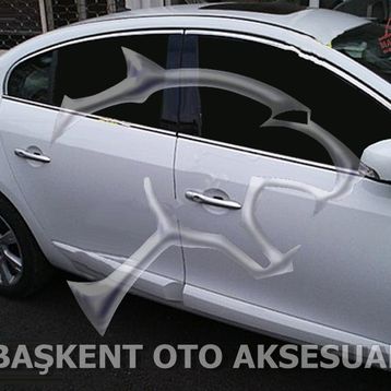 Renault Fluence 2010 Üzeri 4 Kapı Krom Kapı Kolu