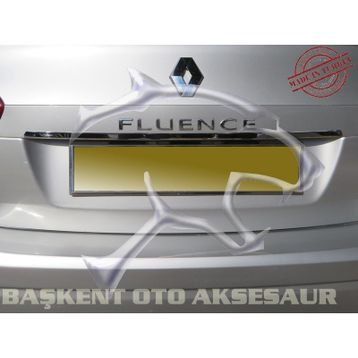 Renault Fluence Paslanmaz Çelik Krom Bagaj Çıtası