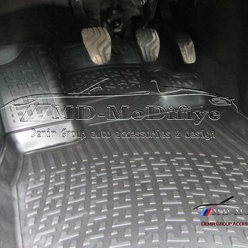 Renault Kadjar 2015 Sonrası 3D Havuzlu Paspas