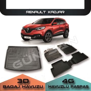 Renault Kadjar 4D Bagaj Havuzu