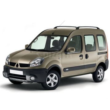 Renault Kangoo 2004-2007 2 Parça Krom Cam Çıtası