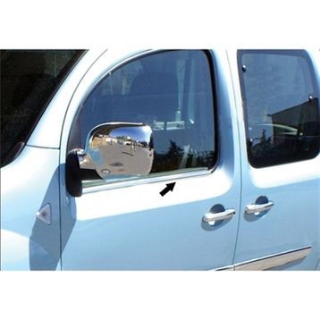 Renault Kangoo 2004-2007 2 Parça Krom Cam Çıtası