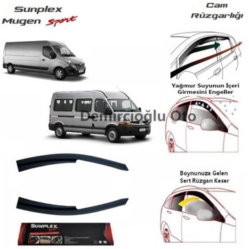 Renault Master 1998-2009 Cam Rüzgarlığı