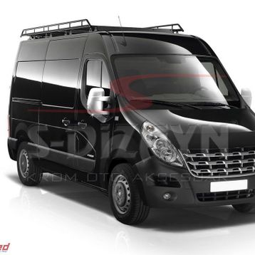 Renault Master Abs 2011 Üzeri 2 Prç Krom Ayna Kapağı