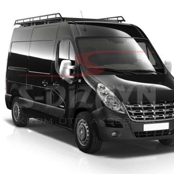 Renault Master Abs 2011 Üzeri 2 Prç Krom Ayna Kapağı