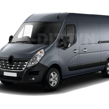 Renault Master Abs 2011 Üzeri 4 Kapı Krom Kapı Kolu
