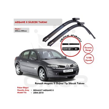 Renault Megane 2 2006-2010 Silecek Takımı