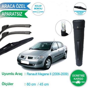 Renault Megane 2 2006-2010 Silecek Takımı