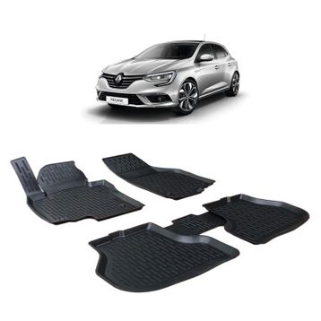 Renault Megane 2 3D Havuzlu Paspas