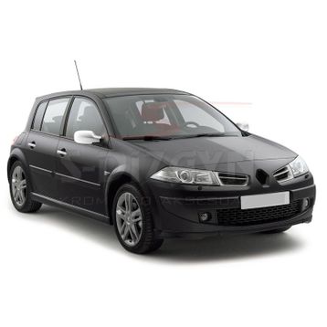 Renault Megane 2 Abs 2004-2010 2 Prç Krom Ayna Kapağı