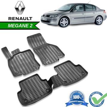 Renault Megane 2 Megane 2 3D Havuzlu Paspas