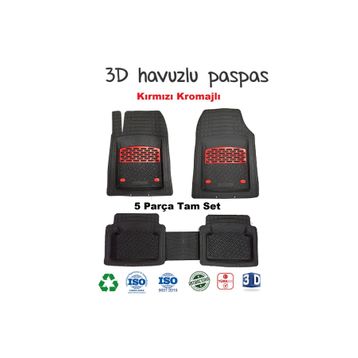 Renault Megane 2008 Model 3D Havuzlu Paspas