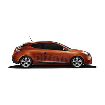Renault Megane 3 2 Kapı 2010 2016 Krom Kapı Kolu