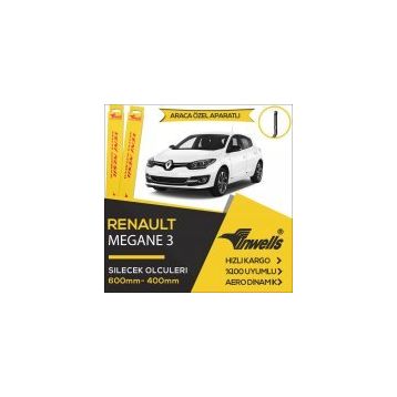 Renault Megane 3 2009-2015 Muz Silecek Takımı