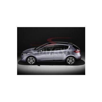 Renault Megane 3 Sensörlü 2010 2016 4 Kapı Krom Kapı Kolu