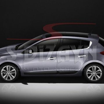 Renault Megane 3 Sensörlü 2010 2016 4 Kapı Krom Kapı Kolu