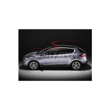 Renault Megane 3 Sensörlü 2010 2016 4 Kapı Krom Kapı Kolu