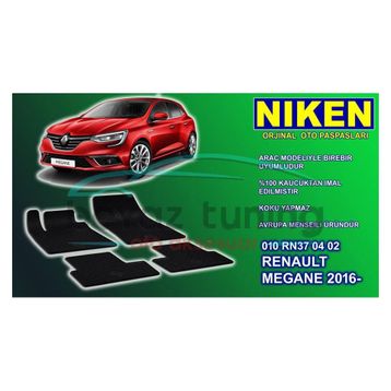Renault Megane 4 2016 Sonrası Paspas