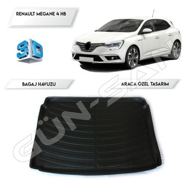 Renault Megane 4 Hatchback 3D Bagaj Havuzu