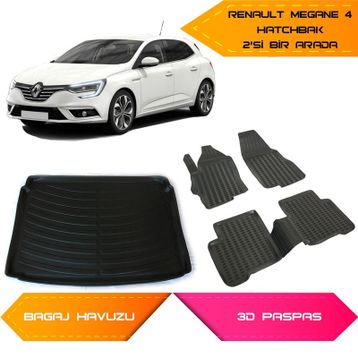 Renault Megane 4 Hatchback 3D Bagaj Havuzu